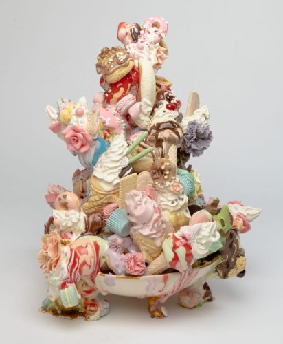 Realistic Ceramic Sculptures of Decadent Desserts Examine Our Culturally Complex Relationship With Food — Colossal
