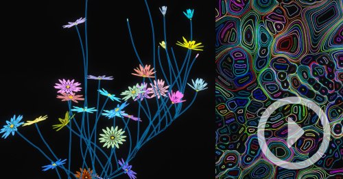 A Mesmerizing Sequence of Biological Simulations by Maxime Causeret for Max Cooper's 'Order from Chaos'