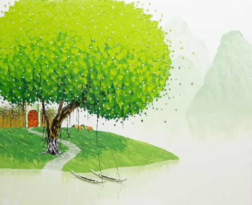 Vietnamese Landscapes Painted by Phan Thu Trang — Colossal