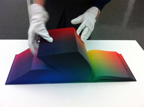 Tauba Auerbach's RGB Colorspace Atlas Depicts Every Color Imaginable