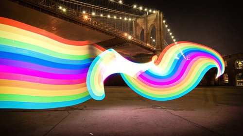 Light Painting Evolved: Introducing the Pixelstick — Colossal
