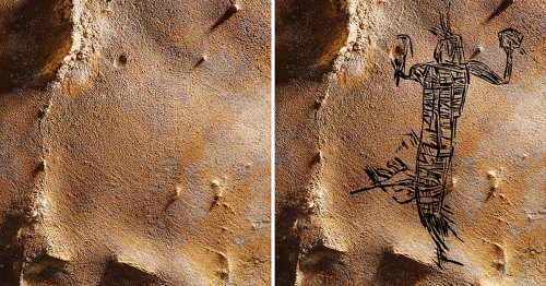 Five Prehistoric Cave Drawings Uncovered in Alabama Are the Largest Discovered in North America