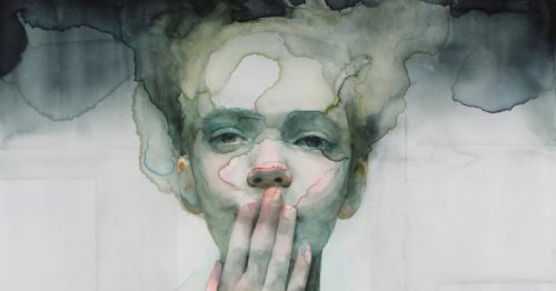 Contemplative Works by Ali Cavanaugh Consider Vulnerability and the Sublime Through Watercolor