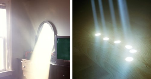 Visible Light: Artist Alexander Harding Reveals Dense Rays of Sunlight Pouring through Windows