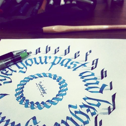3D Calligraphy Experiments by Tolga Girgin — Colossal