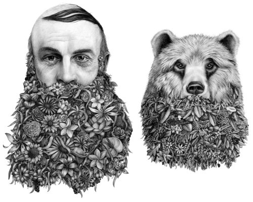 Surreal Graphite Drawings by 'Violaine & Jeremy' Merge Nature and Humor — Colossal