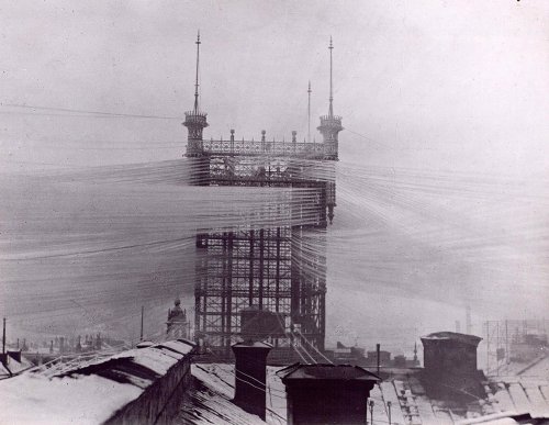 A 19th Century Telephone Network Covered Stockholm in Thousands of Phone Lines — Colossal