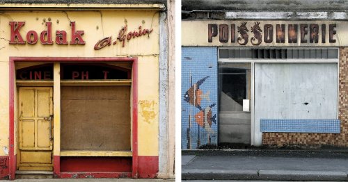 Thibaut Derien Immortalizes the Aging Facades of France's Shuttered Shops in Poignant Photographs — Colossal