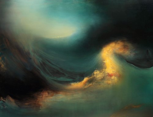 Internal Landscapes: Sweeping Abstract Oceans by Samantha Keely Smith — Colossal