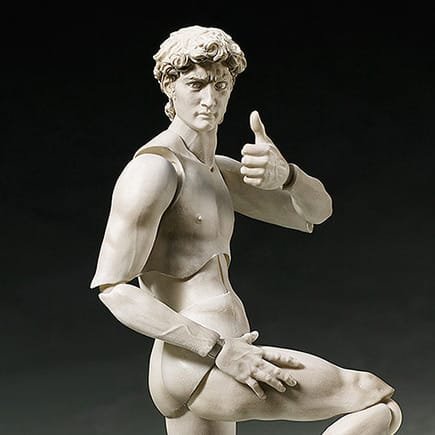 Classical Sculpture Action Figures Bring "David" and "Venus de Milo" to Life — Colossal