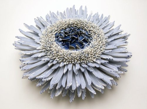 Forms of Nature Created from Thousands of Ceramic Shards by Zemer Peled — Colossal