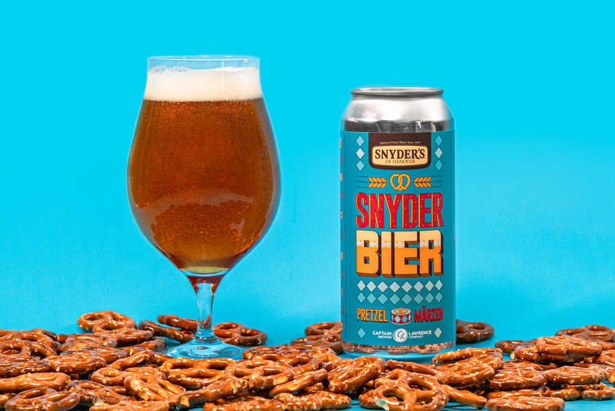 Snyder's Is Unleashing a Pretzel-Infused Beer for Oktoberfest