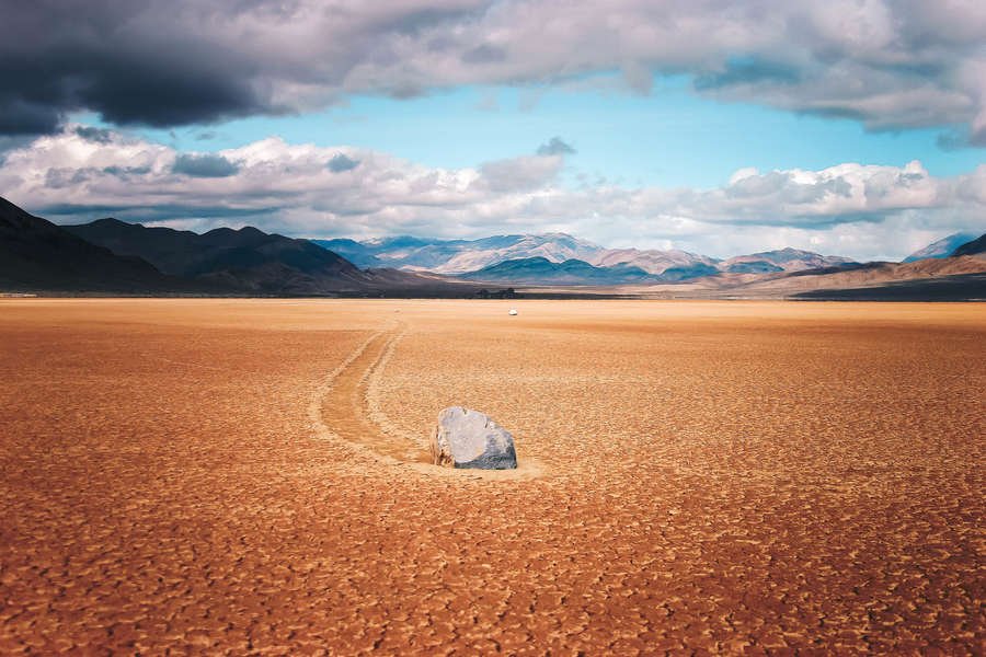 In Death Valley, These Giant Mysterious Rocks Move On Their Own