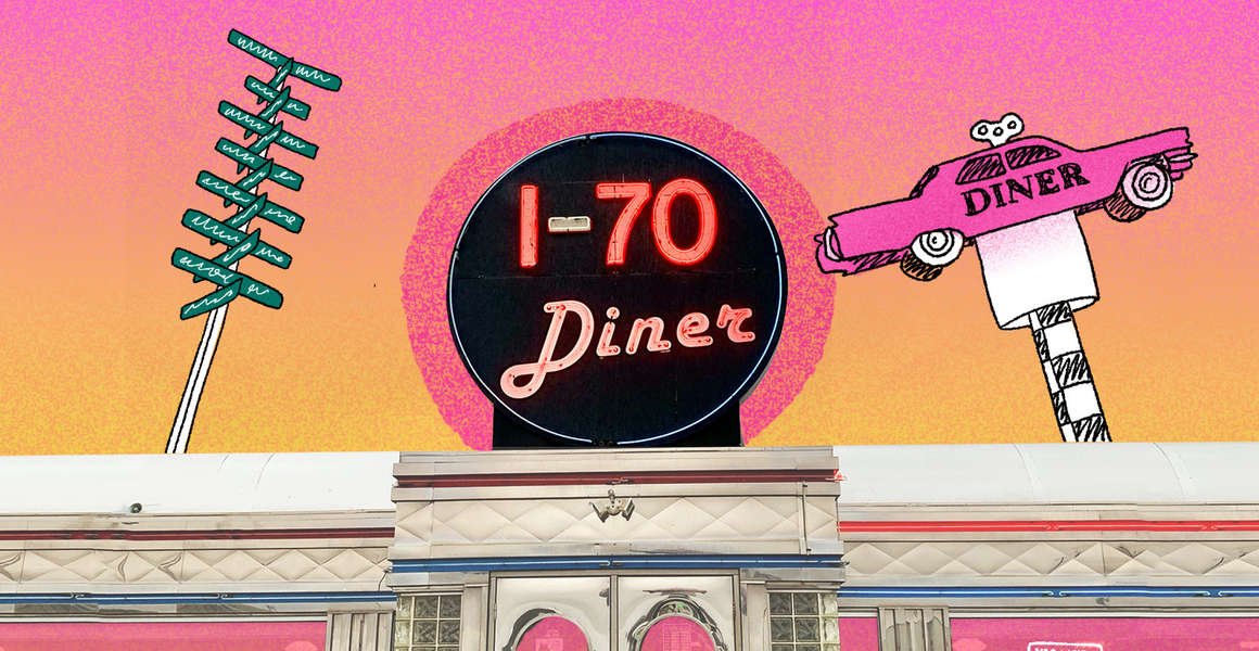 To Find the I-70 Diner, Look for the Pink Cadillac in the Sky
