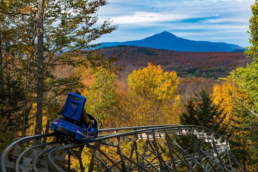 This Mountain Roller Coaster Is the Best Way to See Fall Foliage in New York