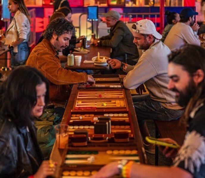 LA’s Hottest Club Has Everything: Natural Wine, Mushrooms, and Backgammon