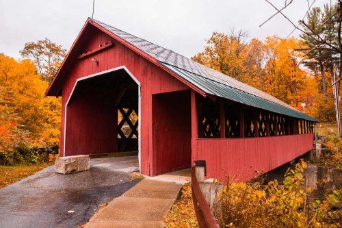 This Hidden Vermont River Town Is Bursting with Fall Colors