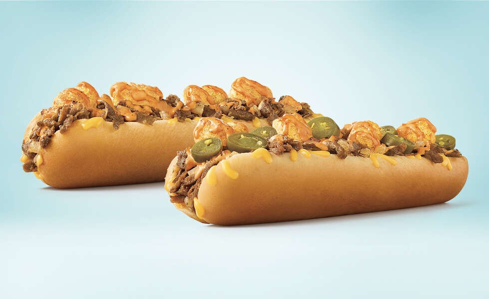 Sonic Is Selling Enormous, Tater-Topped Cheesesteaks This Month