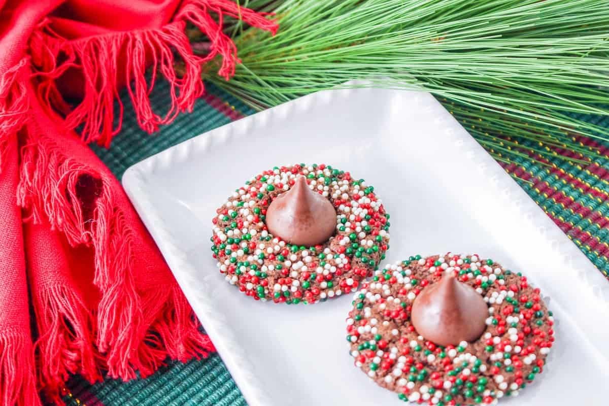 Chocolate Blossom Cookies: Festive Christmas Recipe