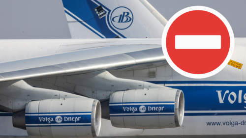 Flughafen Leipzig/Halle: Russen-Flieger stecken immer noch fest