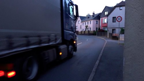 Thüringen: Anwohner-Frust wegen Lkw-Lärm!