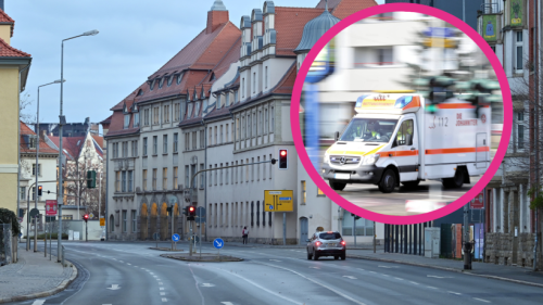 Erfurt: Autos krachen frontal zusammen – Verkehr komplett lahmgelegt