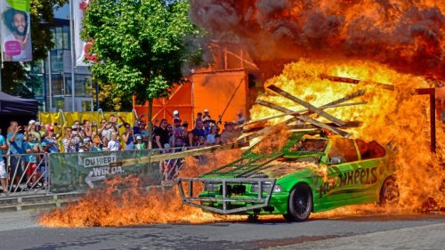Dynamit auf Rädern in Mühlhausen