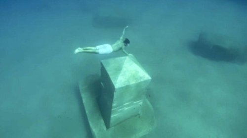 Endlich gute Nachrichten: Geheimes Unterwassermuseum schützt Italiens Meer