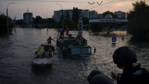 Ukraine: Kachowa-Staudamm zerstört – große Furcht macht sich breit