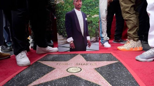 Tupac Shakur posthum mit Hollywood-Stern geehrt