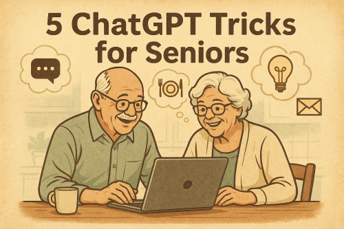 ChatGPT for Seniors – 5 Surprisingly Useful AI Tricks That Make Life Easier