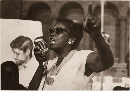 Black Community: Ella Baker's Legacy - Unwavering Voice for Freedom and Equality.