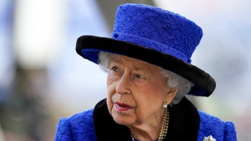 The Queen is already 'back at her desk' following her night in hospital, says Boris Johnson