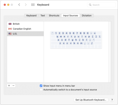 Bringing Back the Keyboard Flags in macOS 12.4 Monterey - TidBITS