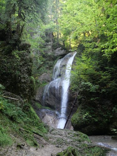 Wildromantische Wanderung zum Niedersonthofener Wasserfall