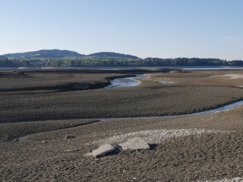 Entdeckungsreise auf dem Grund des Forggensees