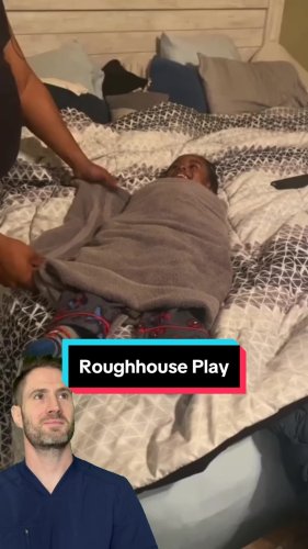 Is Roughhousing With Your Kids Good For Them? We Fact-Check the Viral TikTok Claim