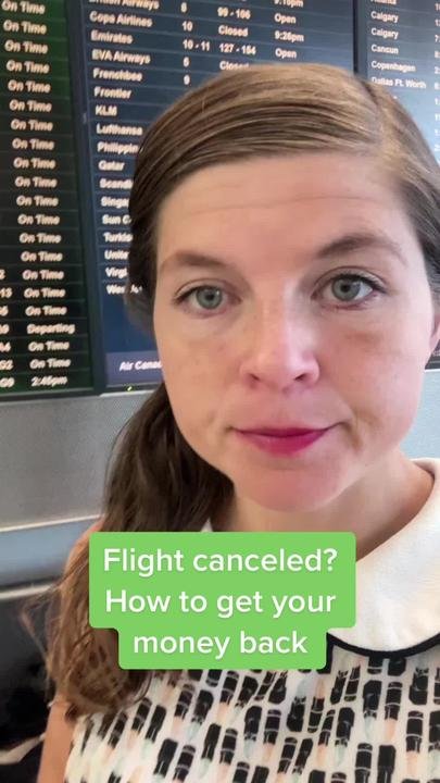 Flight Canceled? How to Get Your Money Back
