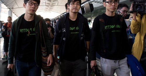 Hong Kong's Pro-Democracy Student Leaders Refused Entry to Beijing