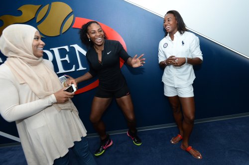 Serena Williams Met Simone Manuel, Ibtihaj Muhammad at U.S. Open