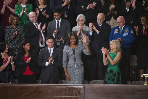 Michelle Obama Totally a Wore a Suit From The Good Wife to the State of the Union Address