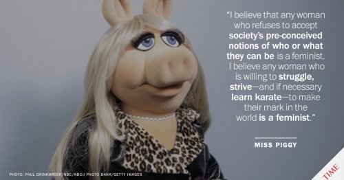 Miss Piggy: Why I Am a Feminist Pig