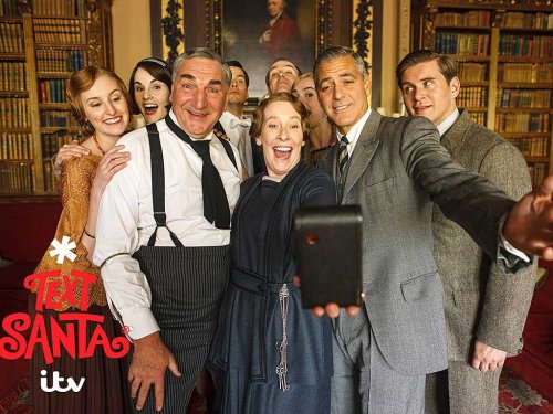 George Clooney Takes Over Downton Abbey for Charity