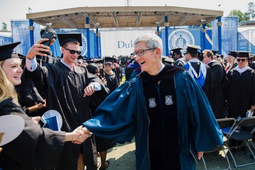 'Be Fearless.' Read Apple CEO Tim Cook's Commencement Speech at Duke University