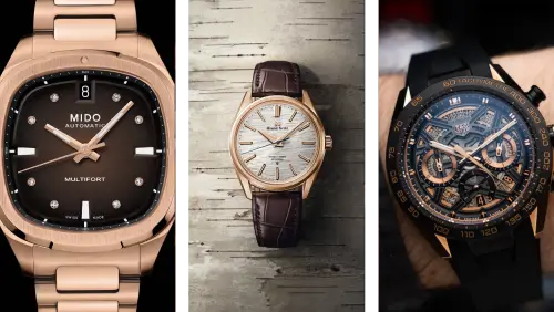 Rose gold watches that prove rosey tones can be for everyone