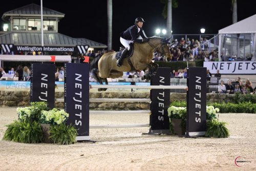 ‘It’s been a while since I’ve run to the last fence like that!’ Ben Maher rides a flyer