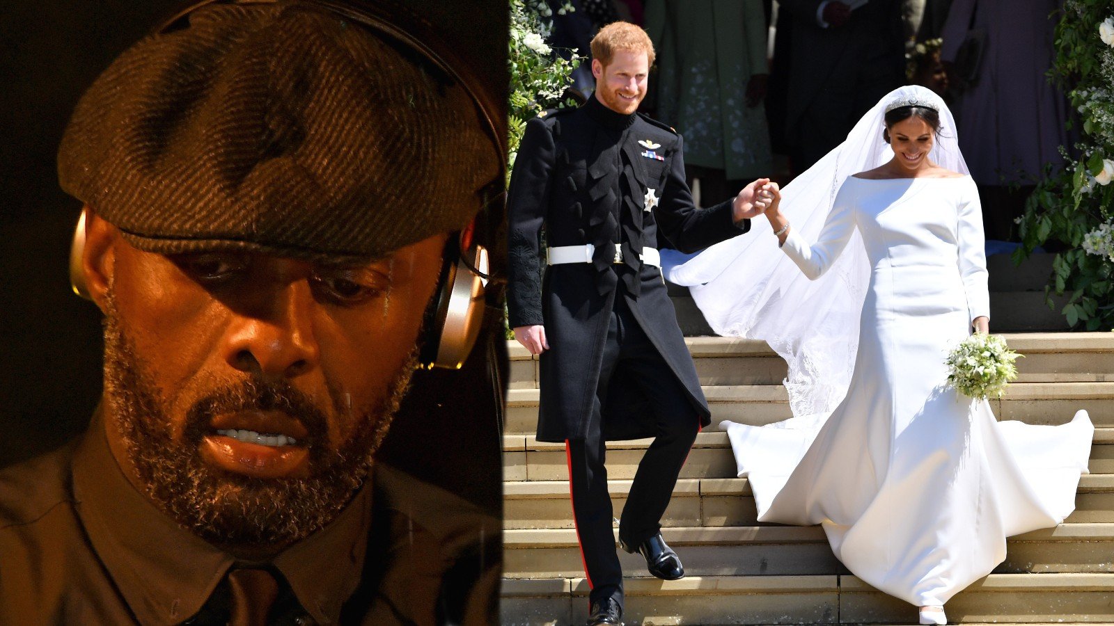 Meghan Markle and Prince Harry's wedding 'stressful' says DJ Idris Elba