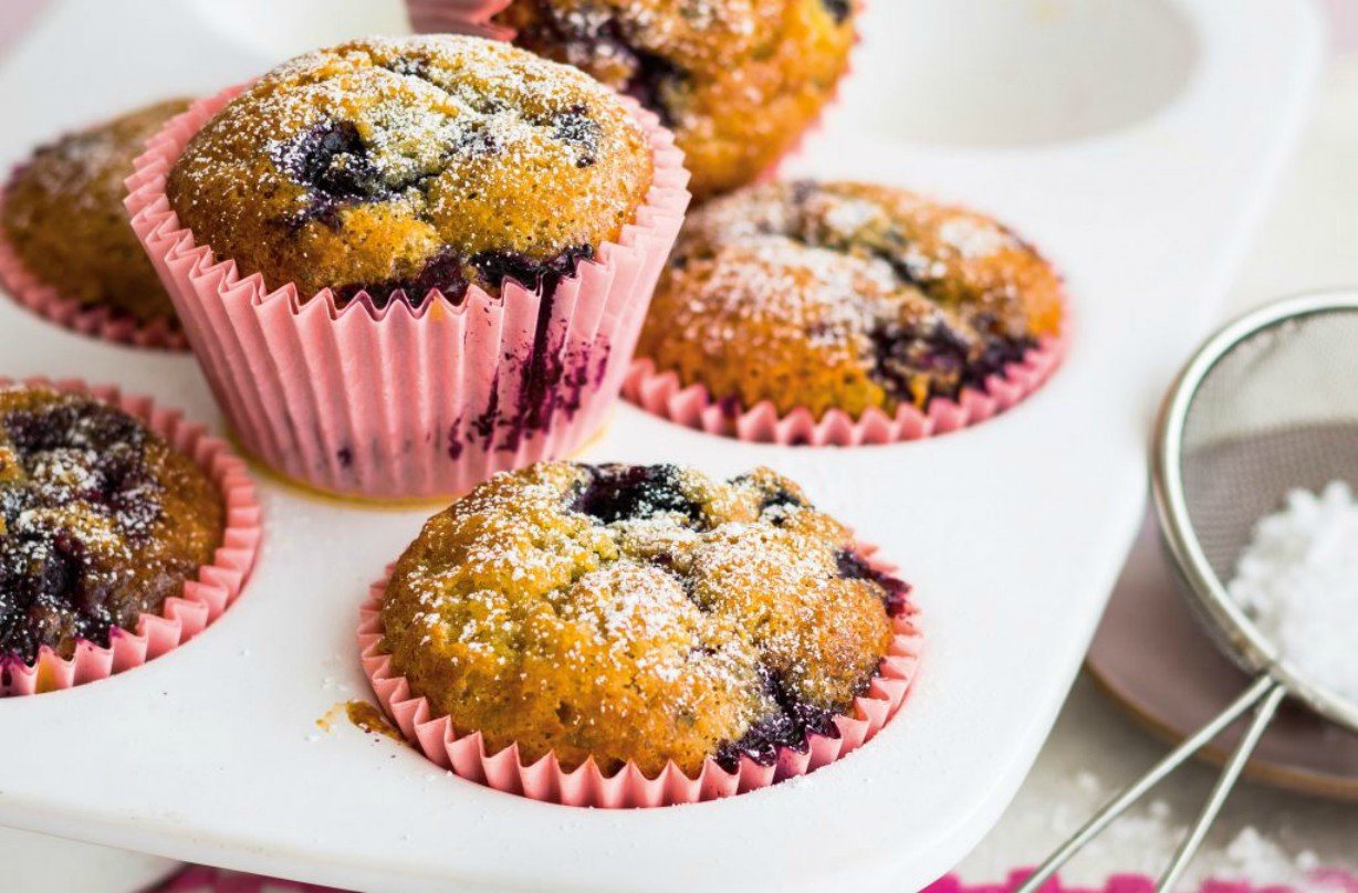 Blueberry Muffins. 