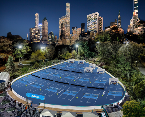 The largest pickleball installation in the Northeast is coming to NYC