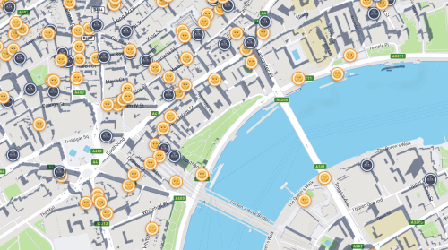 This game-changing new London map shows which pubs are currently in the sunshine
